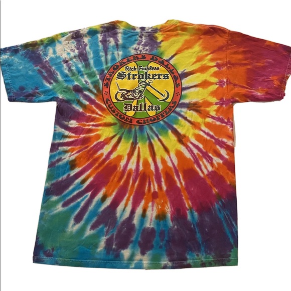 Vintage Other - Vintage Tie Dye Biker Tee